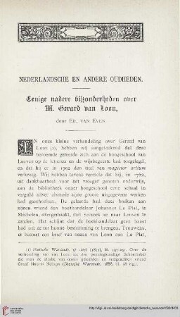 Nederlandsche en andere Oudheden