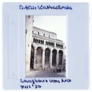 Bari, Kathedrale San Sabino : Langhaus Nordseite