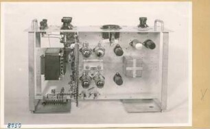 Charakterograph HF 2887 - Einschub - Unterseite; Foto 1953