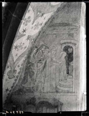 evangelische Pfarrkirche; Chor, Fresken nach der Restaurierung