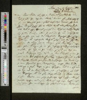 Brief an Dietrich Ludwig Gustav Karsten