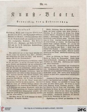 Nr. 11-20 (5. Februar - 8. März 1824)