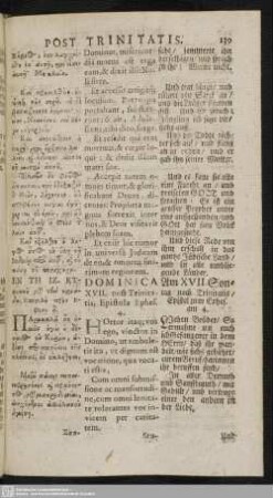 Dominica XVII. post Trinitatis : Epistola Ephes. 4