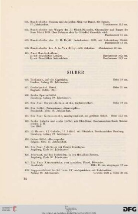 Silber (Nr. 416-482)