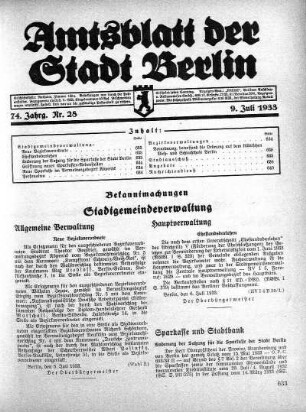 1933,28: Nr. 28, 9. Juli 1933