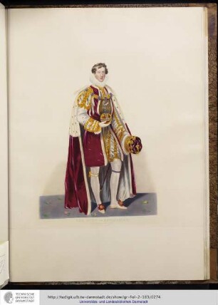 Abbildung: Regalia: The Orb, carried by the Duke of Devonshire.