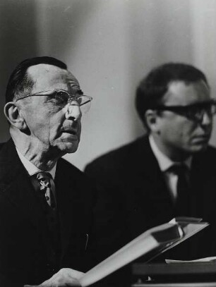 Bruno Apitz und Helmut Baierl