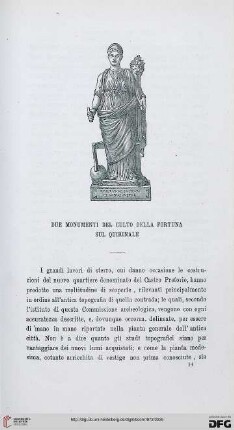 1: Due monumenti del culto della Fortuna sul Quirinale