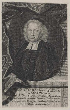 Bildnis des Jo. Fridericus à Werthern