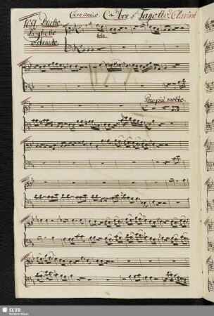 1051. Duetto: Caro amico / Cimarosa, D.