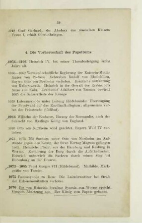 4. Die Vorherrschaft des Papsttums