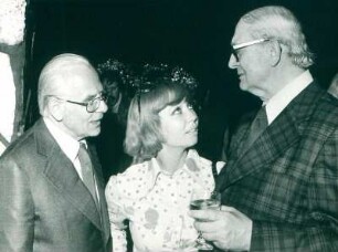 IFF 1973. Rudolf Schündler, Ilse Pagé und Herbert Weissbach