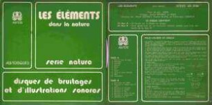Les éléments. Serie nature