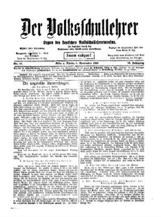 Die ungeteilte Unterrichtszeit