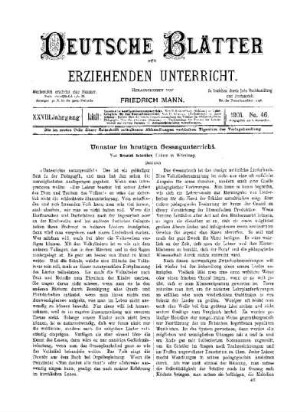 Unnatur im heutigen Gesangsunterricht : (Schluss)