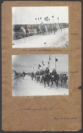 Türk. Kavallerie auf der Heersstraße s. Jerusalem