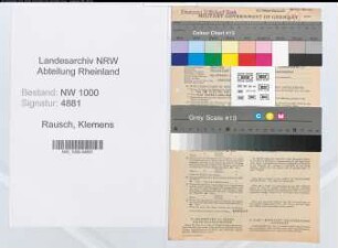 Entnazifizierung Klemens Rausch, geb. 15.11.1920 (Finanzbeamter)