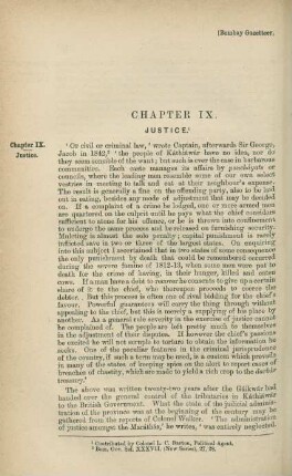 Chapter IX. Justice