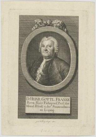 Bildnis des Heinr. Gottl. Franke