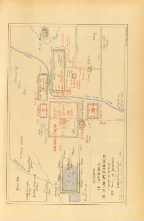 Le Cambodge. III. Le Group d'Angkor d'après les levès de M.M. Sorin et Aymonier