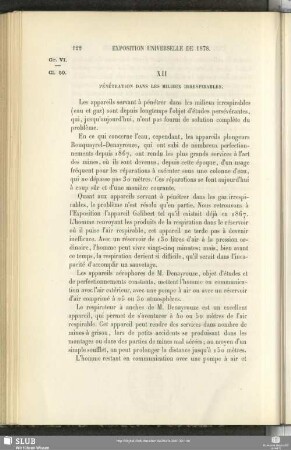 XII Pénétration Dans Les Milieux Irrespirables