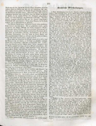 275-276 Kirchliche Mittheilungen