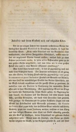 Das Christenthum in Frankreich innerhalb und außerhalb der Kirche