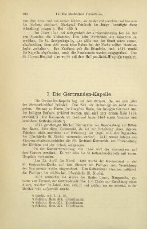 7. Die Gertrauden-Kapelle