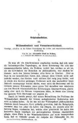 513-534, Willensfreiheit und Verantwortlichkeit