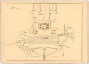 Umgestaltung der Straße Unter den Linden, Berlin: Grundriss
