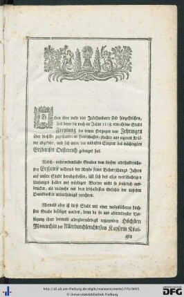Beschreibung Der Feyerlichkeiten.
