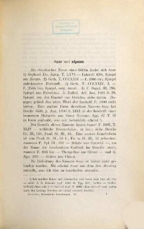 Beiträge zur Erforschung der etruskischen Sprache ; erste Sammlung