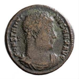 Münze, Follis, Aes 3, 330 - 333 n. Chr.