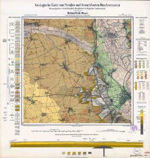 [4339] Bitterfeld (West), Geologische Karte von Preußen und benachbarten Bundesstaaten