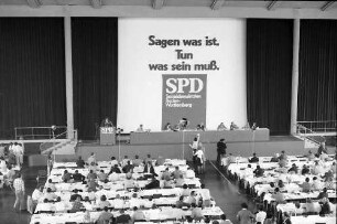 Freiburg: Stadthalle; SPD-Parteitag