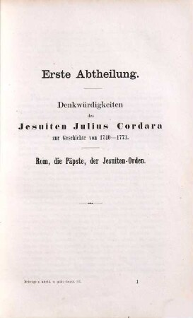 Beiträge zur politischen, kirchlichen und Cultur-Geschichte der sechs letzten Jahrhunderte, 3