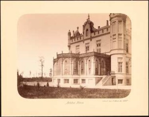 Schloss Stein, Hundsfeld: Ansicht der Ostfassade des vollendeten Baus