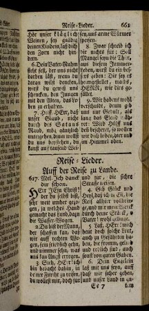 Reise-Lieder
