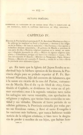 Octavio periodo. Comprende la narracion de los sucesos desde 1625 ...