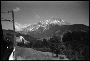 Griessen: Strecke nach Saalfelden [aus Zug heraus]
