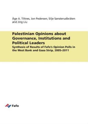Palestinian opinions about governance, institutions and political leaders