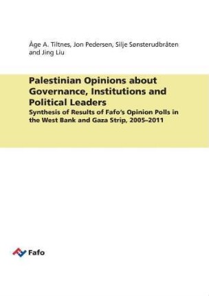 Palestinian opinions about governance, institutions and political leaders