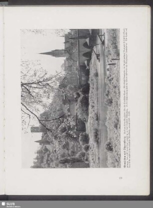 Gemünden und Scherenburg. Blick von Klein-Gemünden über die Fränkische Saale