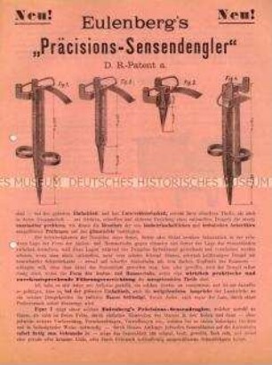 Eulenberg`s "Präzisions-Sensendengler"