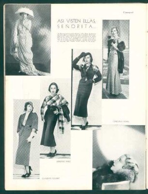 Así visten ellas, señoritas