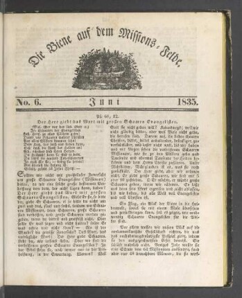 No. 6. Juni 1835