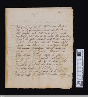 An Neuffer - Cod.poet.et.phil.fol.63,IV,3a,3 : [Brief, vmtl. Ende August 1792]; [StA 6 BR 50]