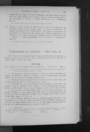 Versammlung zu Arnheim. - 1454 Febr. 25.