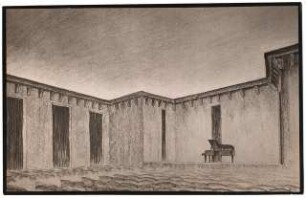 Konzerthaus »Palmengarten«, Frankfurt/Main: Foto von Inv.Nr. 35485: Perspektivische Innenansicht Kammermusiksaal