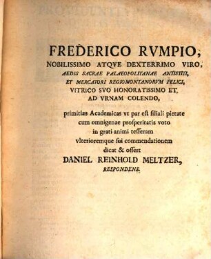 Providentia per quisquilias asserta